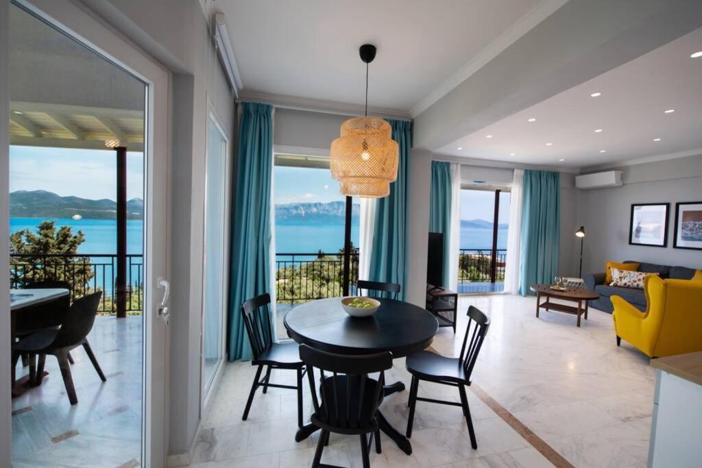 2Br House In Nikiana With Stunning Sea View Apartment Ngoại thất bức ảnh